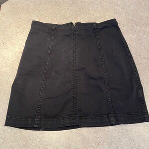 Free People Charcoal Pencil Skirt